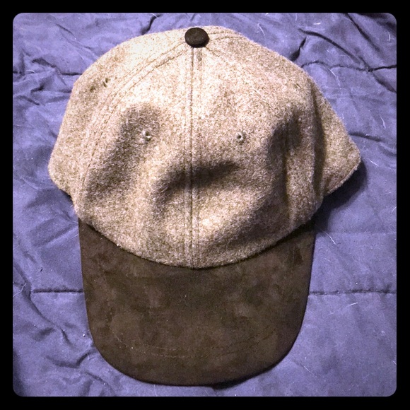 attention Other - Attention Men’s gray and black suede hat